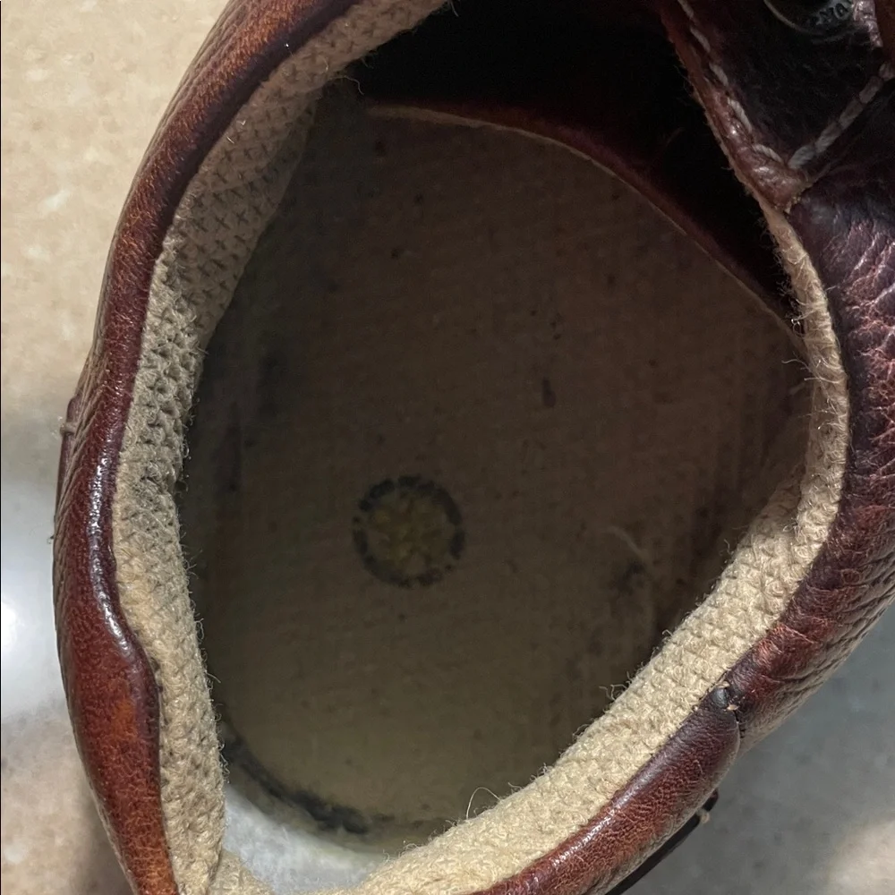 Dr. Martens Two-Tone Brown Leather Derbys
